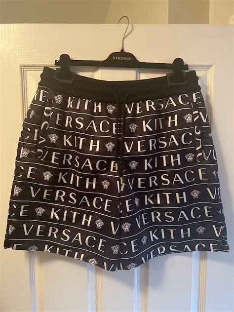 kith versace shorts|versace kith shoes.